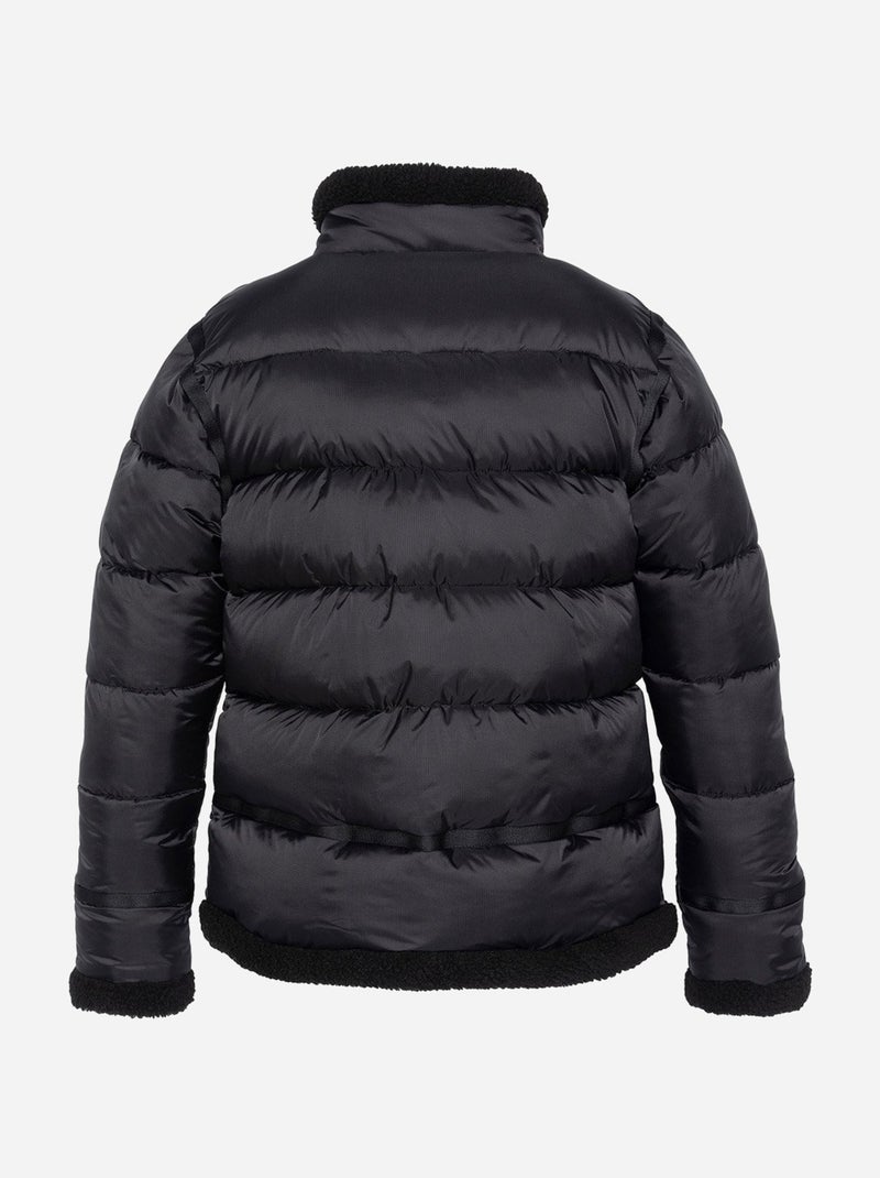 Doudoune bombardier - schott Noir - Kiabi