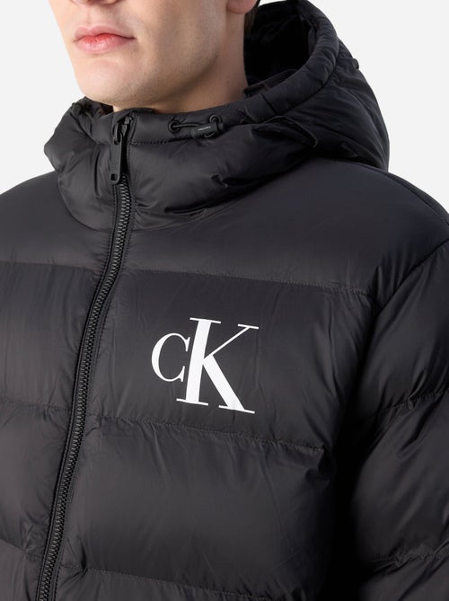 Doudoune Calvin Klein à capuche - Kiabi