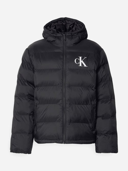 Doudoune Calvin Klein à capuche - Kiabi