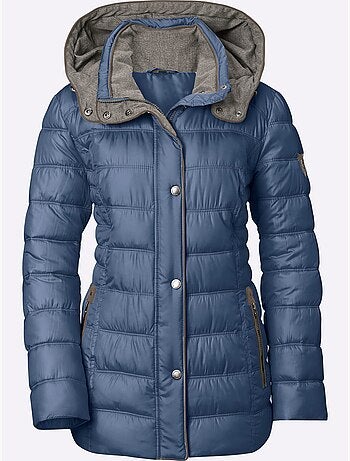 Doudoune capuche amovible - taille courte - witt