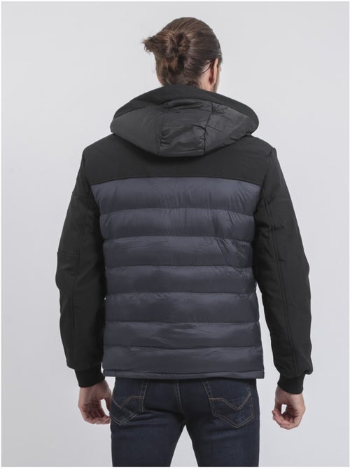 Doudoune capuche amovible ZELEK - Kiabi