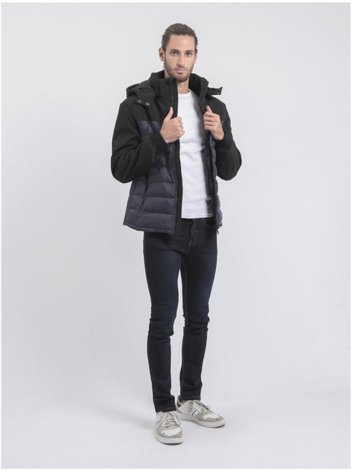 Doudoune capuche amovible ZELEK - Kiabi