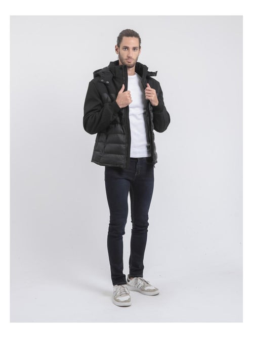 Doudoune capuche amovible ZELEK - Kiabi