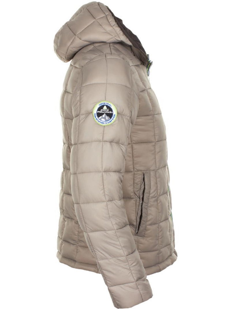 Doudoune   CAWA - PEAK MOUNTAIN Marron - Kiabi