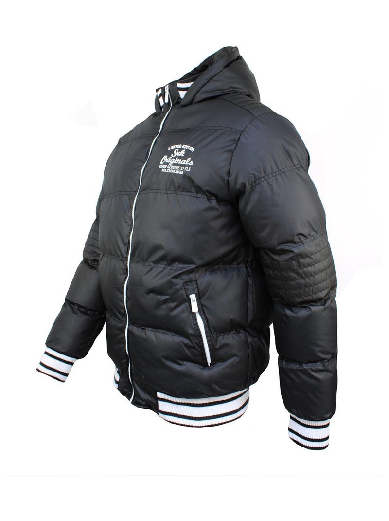 Doudoune   CERBOL - SRK Noir Noir - Kiabi