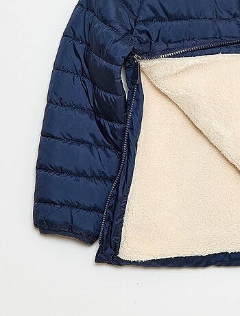 Doudoune chaude à capuche - collection facile à enfiler