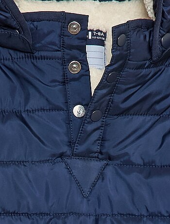 Doudoune chaude à capuche - collection facile à enfiler