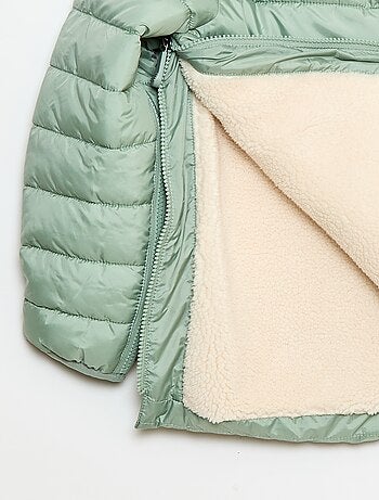 Doudoune chaude à capuche - collection facile à enfiler