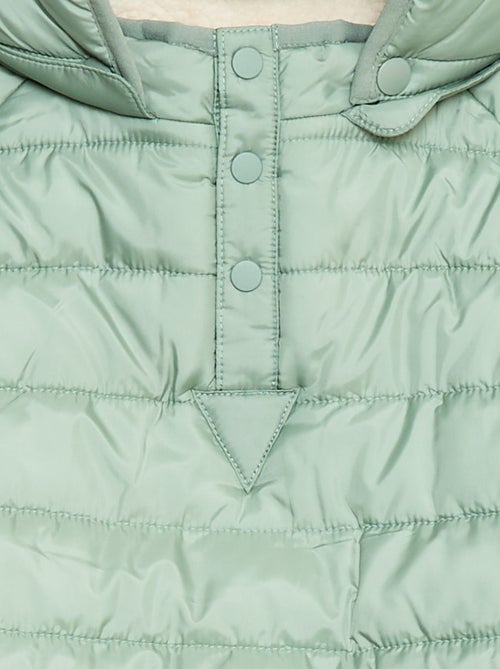 Doudoune chaude à capuche - collection facile à enfiler - Kiabi