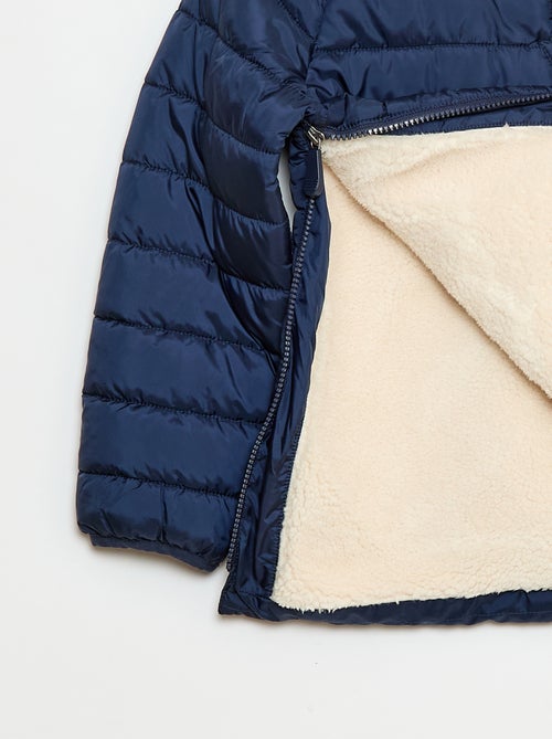 Doudoune chaude à capuche - So Easy - Kiabi