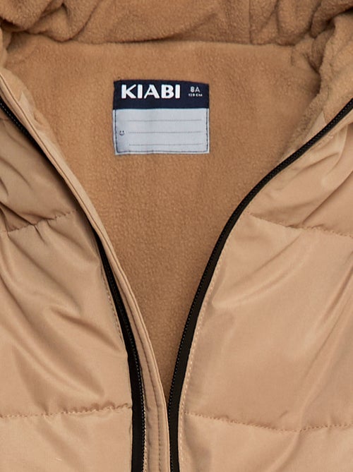 Doudoune chaude à capuche - Kiabi
