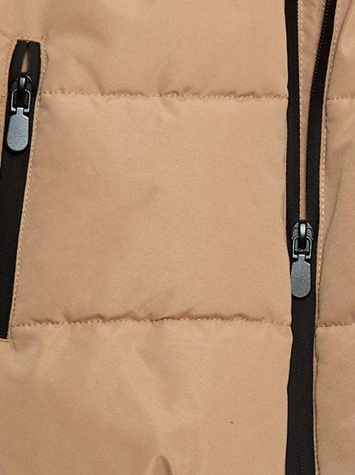 Doudoune chaude à capuche - Kiabi