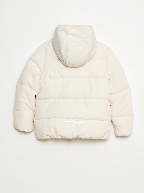 Doudoune chaude à capuche - Kiabi