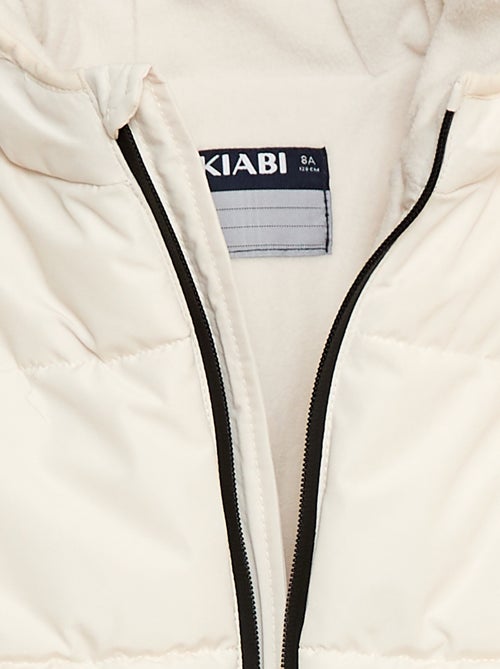 Doudoune chaude à capuche - Kiabi