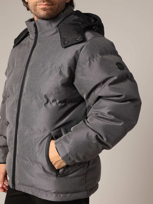 Doudoune chaude avec capuche amovible 'Deeluxe' - Kiabi