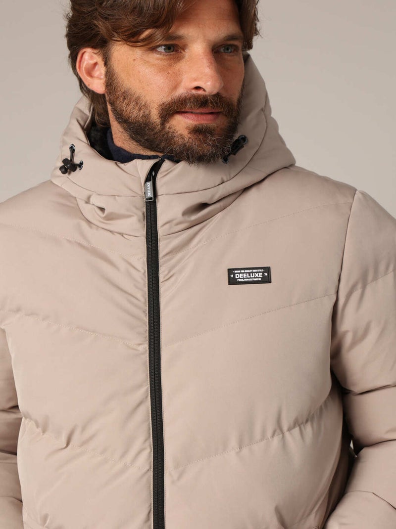 Doudoune chaude avec capuche 'Deeluxe' Beige - Kiabi