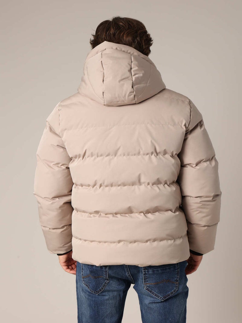 Doudoune chaude avec capuche 'Deeluxe' Beige - Kiabi