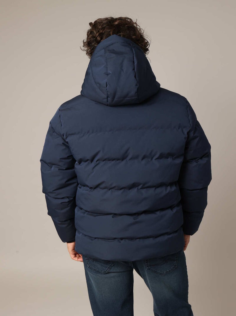 Doudoune chaude avec capuche 'Deeluxe' - Bleu marine - Homme - 76.99