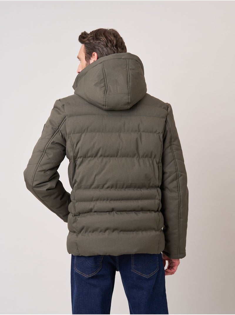 Doudoune chaude homme 'Deeluxe' Vert foncé - Kiabi