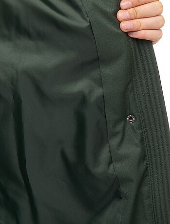 Doudoune chaude longue déperlante à capuche