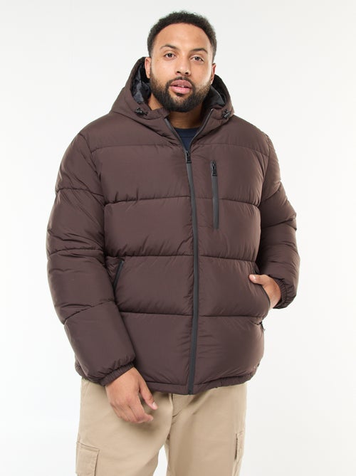 Doudoune chaude matelassée à capuche - Kiabi