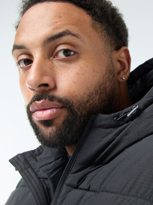 Doudoune chaude matelassée à capuche - Kiabi