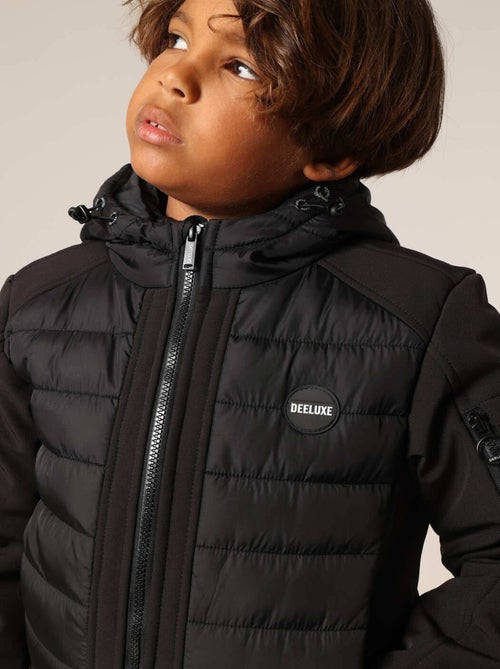 Doudoune chaude pour garçon avec capuche et doublure douce
 'Deeluxe' - Kiabi