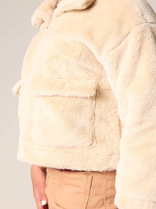 Doudoune chaude pour garçon avec capuche et doublure douce
 'Deeluxe' - Kiabi