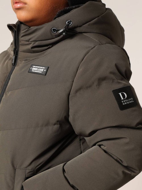 Doudoune chaude pour garçon avec capuche et doublure douce
 'Deeluxe' - Kiabi