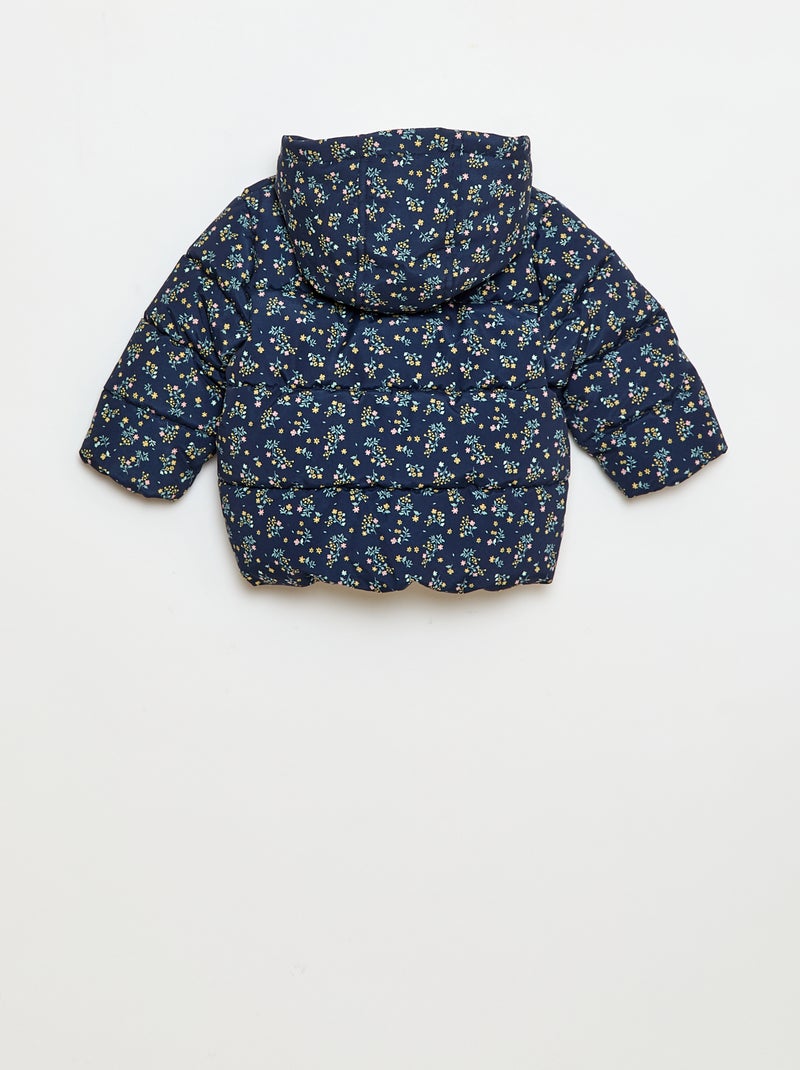 Doudoune chaude repliable Bleu - Kiabi