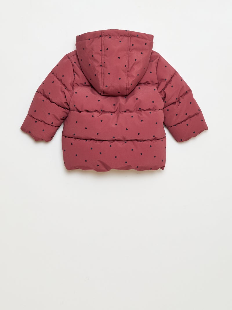Doudoune chaude repliable Rouge - Kiabi