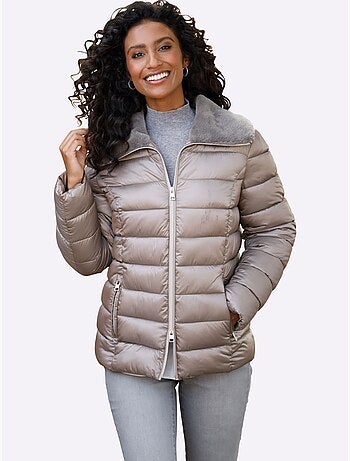 Doudoune chiné - taille standard - helline