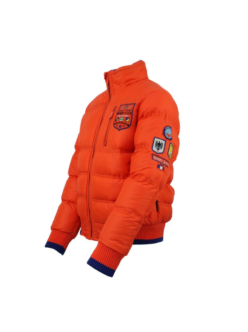 Doudoune   CLEIME - HARRY KAYN Orange - Kiabi