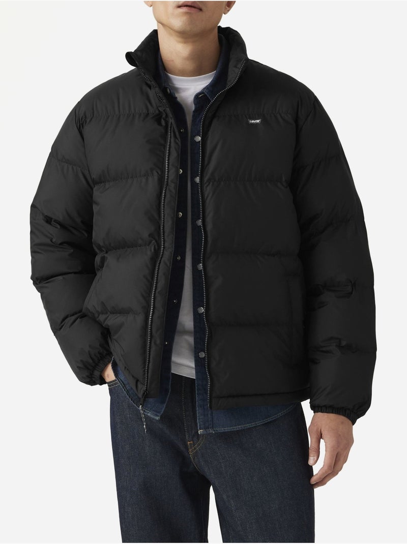 Doudoune col montant - levi's Noir - Kiabi