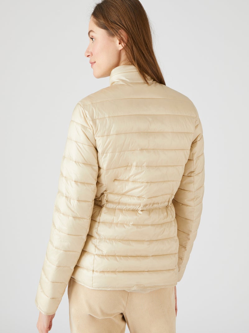 Doudoune col montant, irisée et chaude Thermolactyl - Damart Doré/or - Kiabi