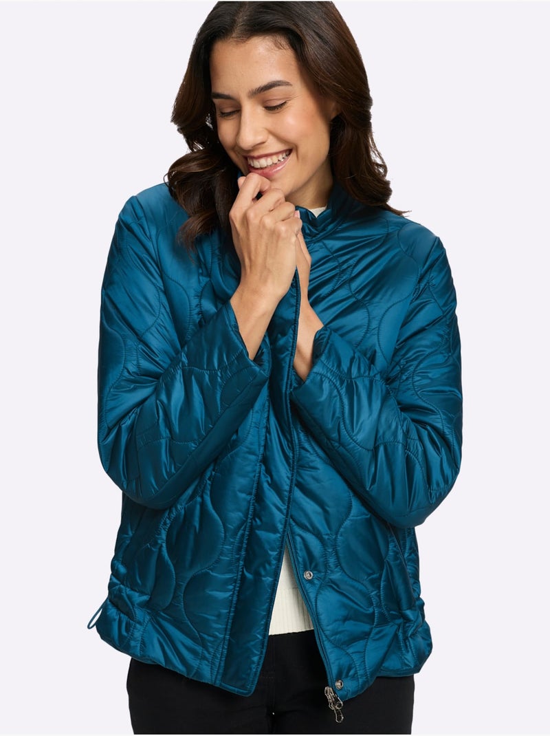 Doudoune coupe blouson - taille standard - witt Bleu topaze - Kiabi