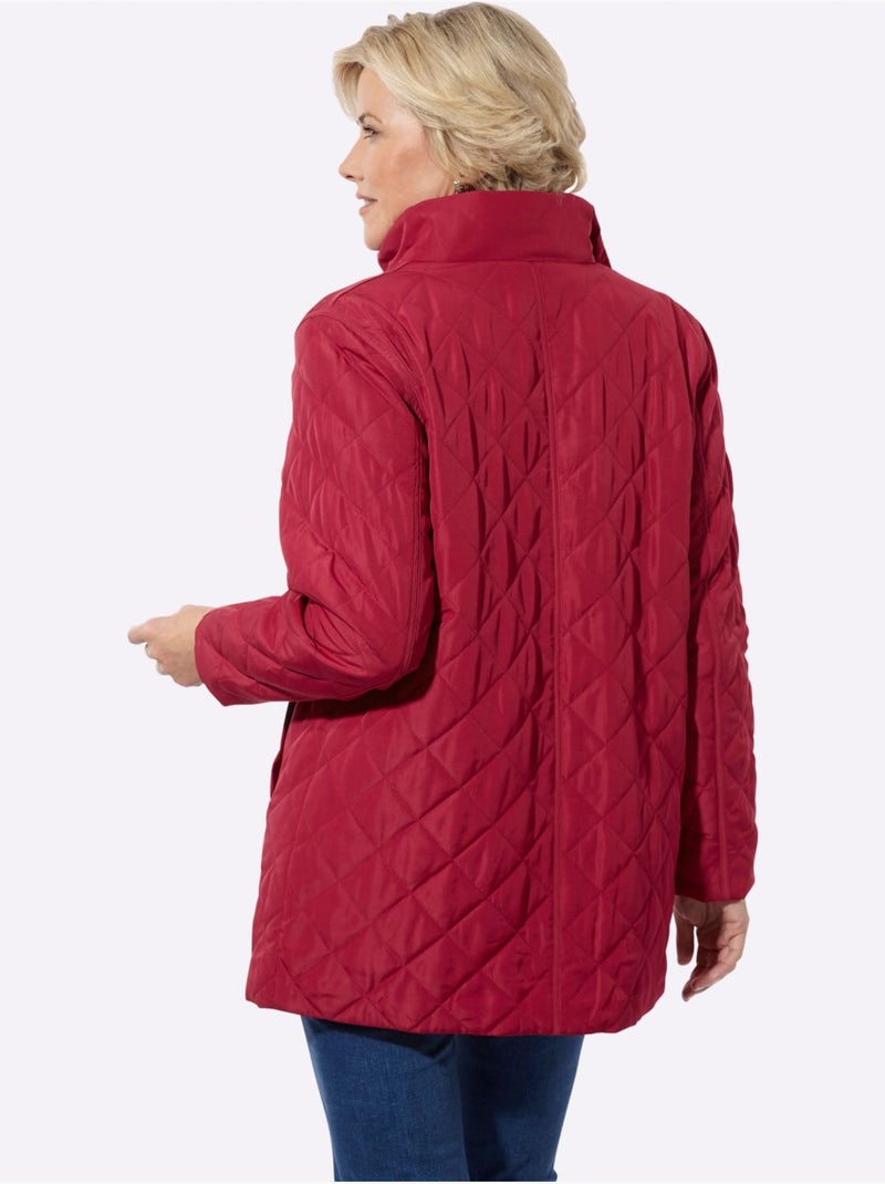 Doudoune Coupe Longue Mode - Taille Courte - Witt Cerise - Kiabi