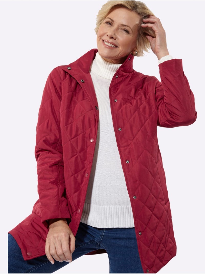 Doudoune Coupe Longue Mode - Taille Standard - Witt Cerise - Kiabi
