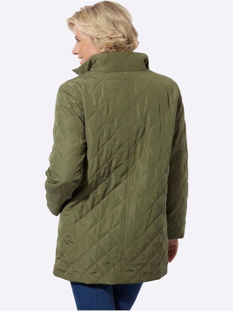 Doudoune Coupe Longue Mode - Taille Standard - Witt Vert olive - Kiabi
