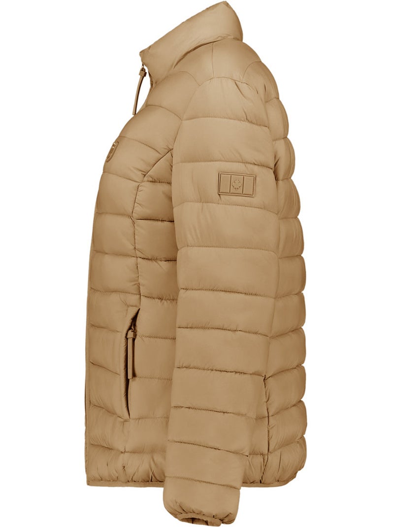 Doudoune coupe-vent akitaleak – canadian peak Taupe - Kiabi