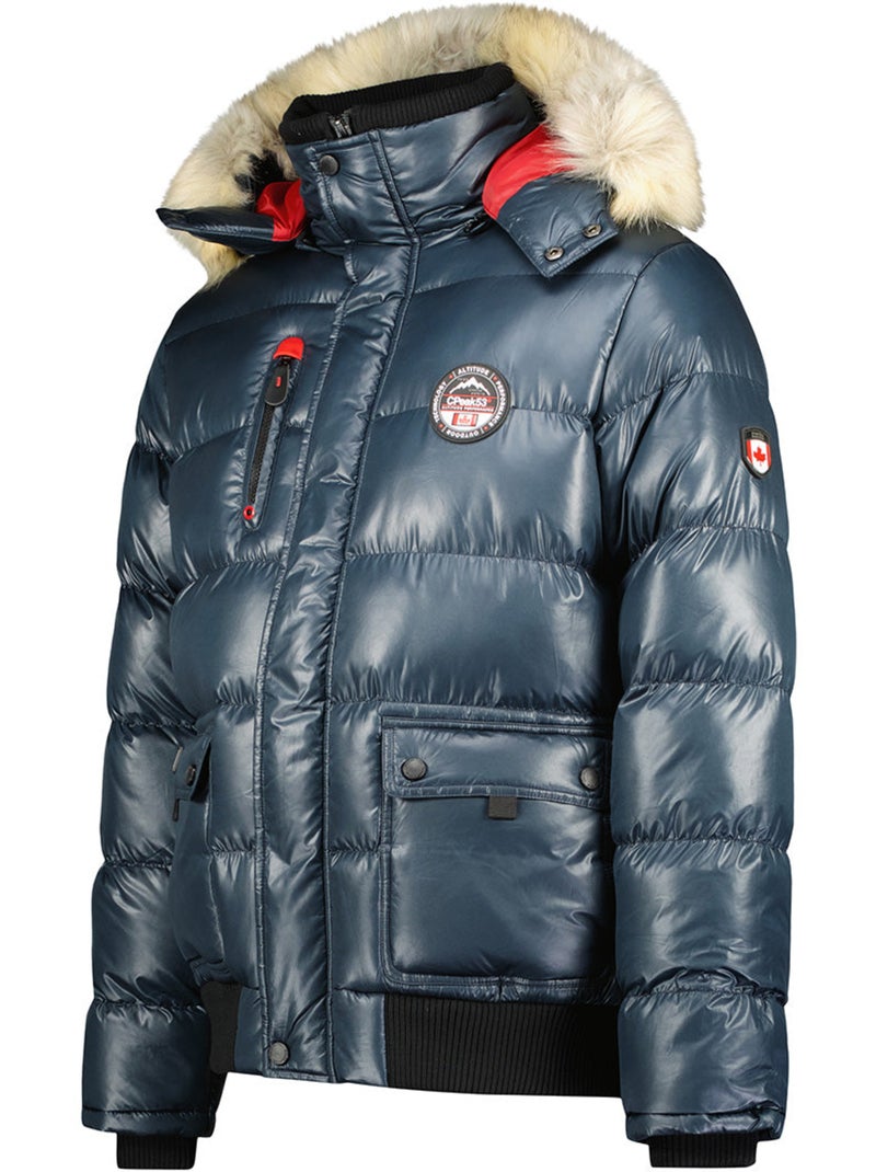 Doudoune coupe-vent bugseak – canadian peak Bleu marine - Kiabi