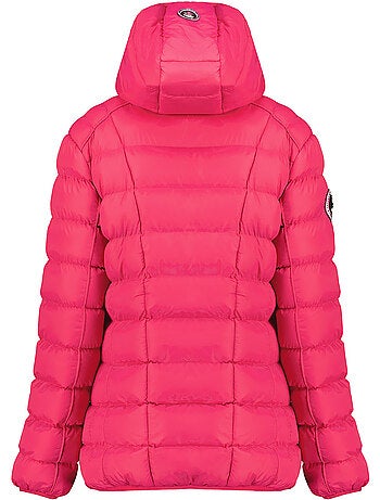 Doudoune courte à capuche amovible bambolineak – canadian peak