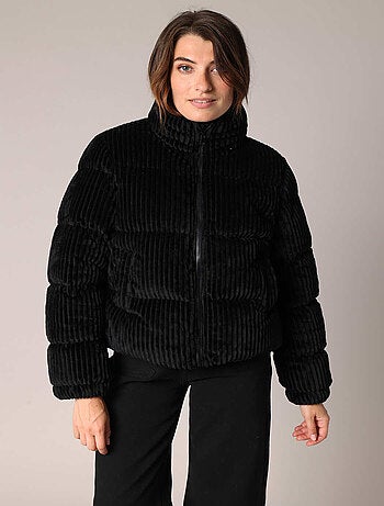 Doudoune courte col montant fermeture zippée 'Deeluxe'