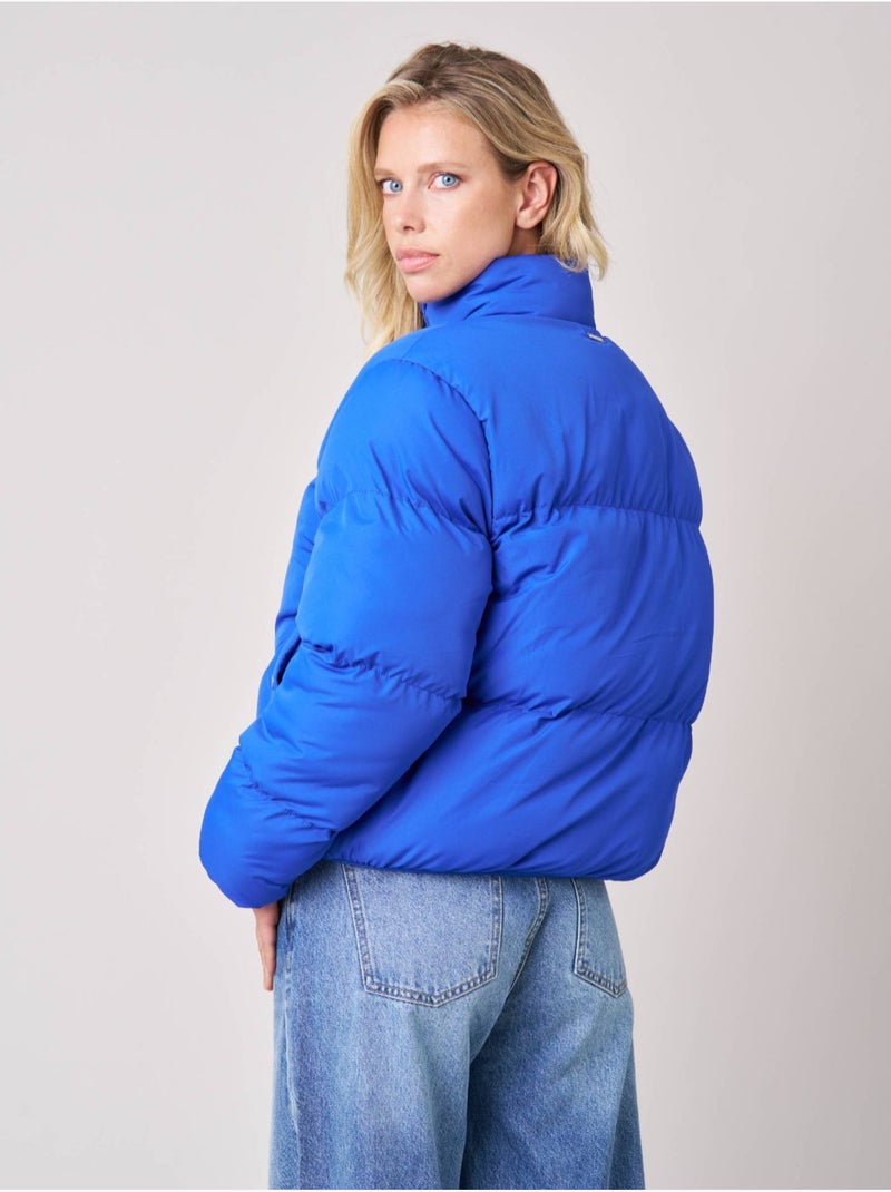 Doudoune courte femme 'deeluxe' Bleu fluo - Kiabi