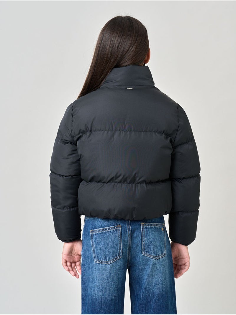 Doudoune courte fille 'deeluxe' Noir - Kiabi