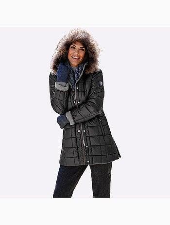Doudoune coutures princesse structurantes - taille courte - witt