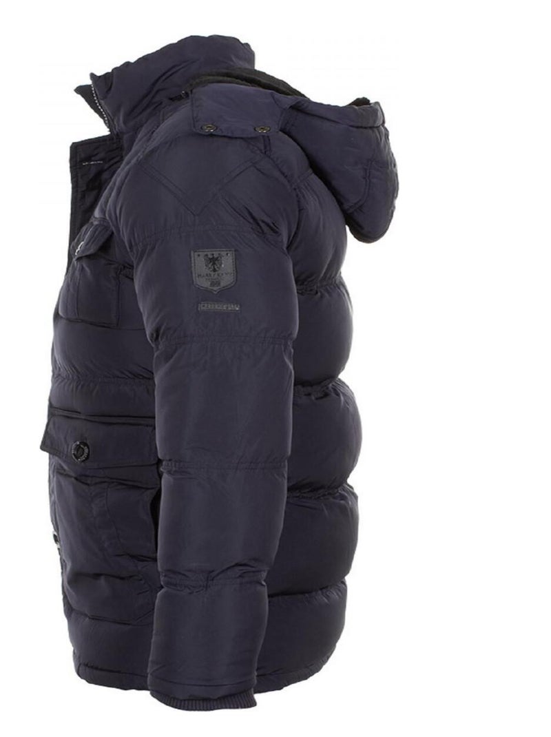 Doudoune   CUNE - HARRY KAYN Bleu marine - Kiabi