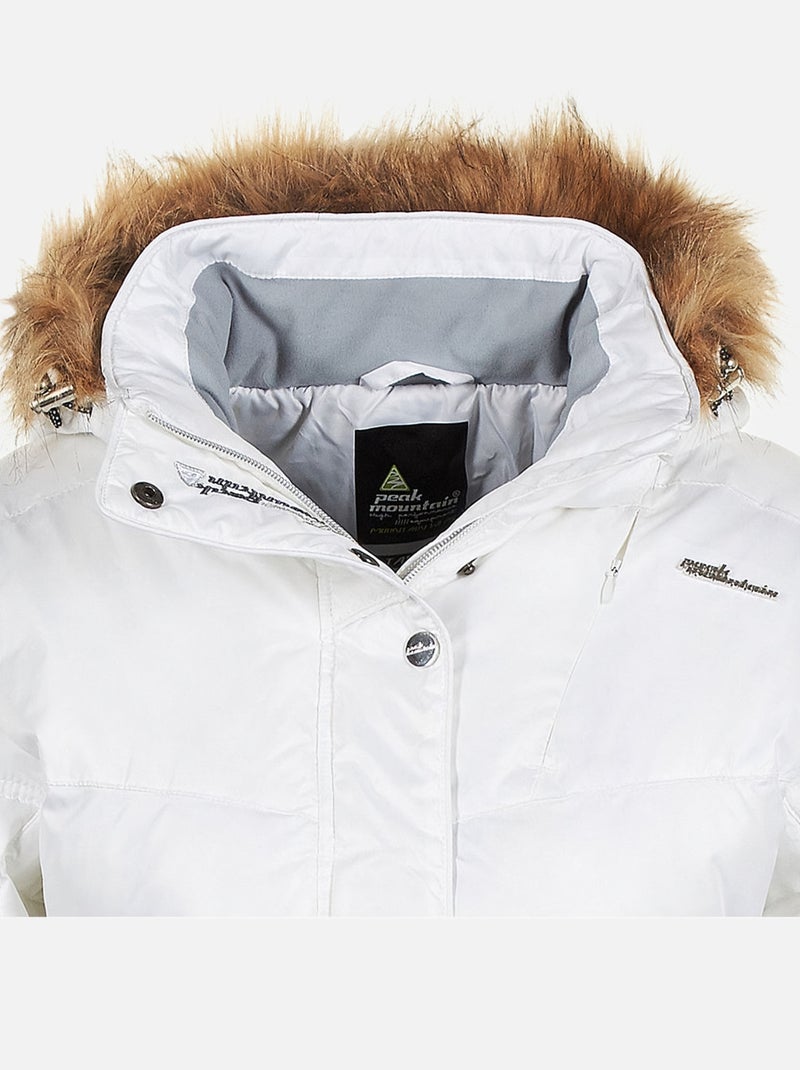 Doudoune de ski   ALESA - PEAK MOUNTAIN Blanc - Kiabi