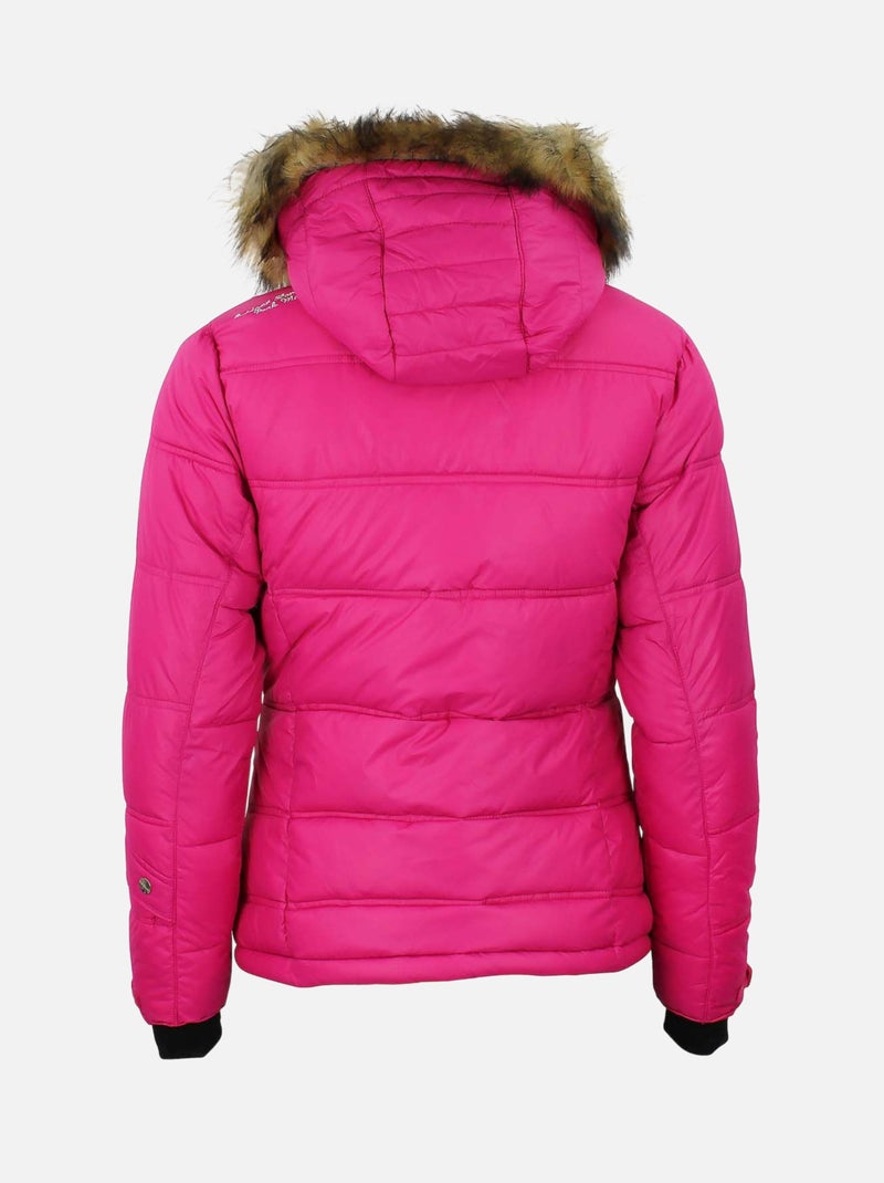 Doudoune de ski   ALESA - PEAK MOUNTAIN Rose - Kiabi