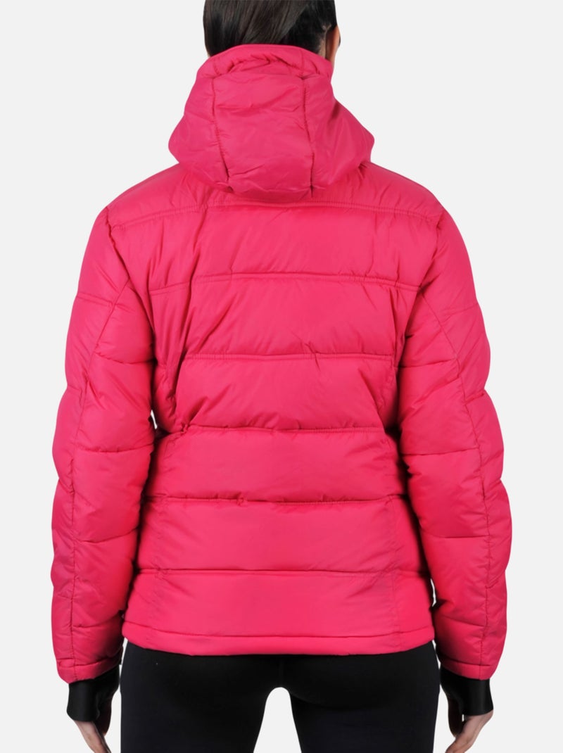 Doudoune de ski   ANECY - PEAK MOUNTAIN Rose - Kiabi